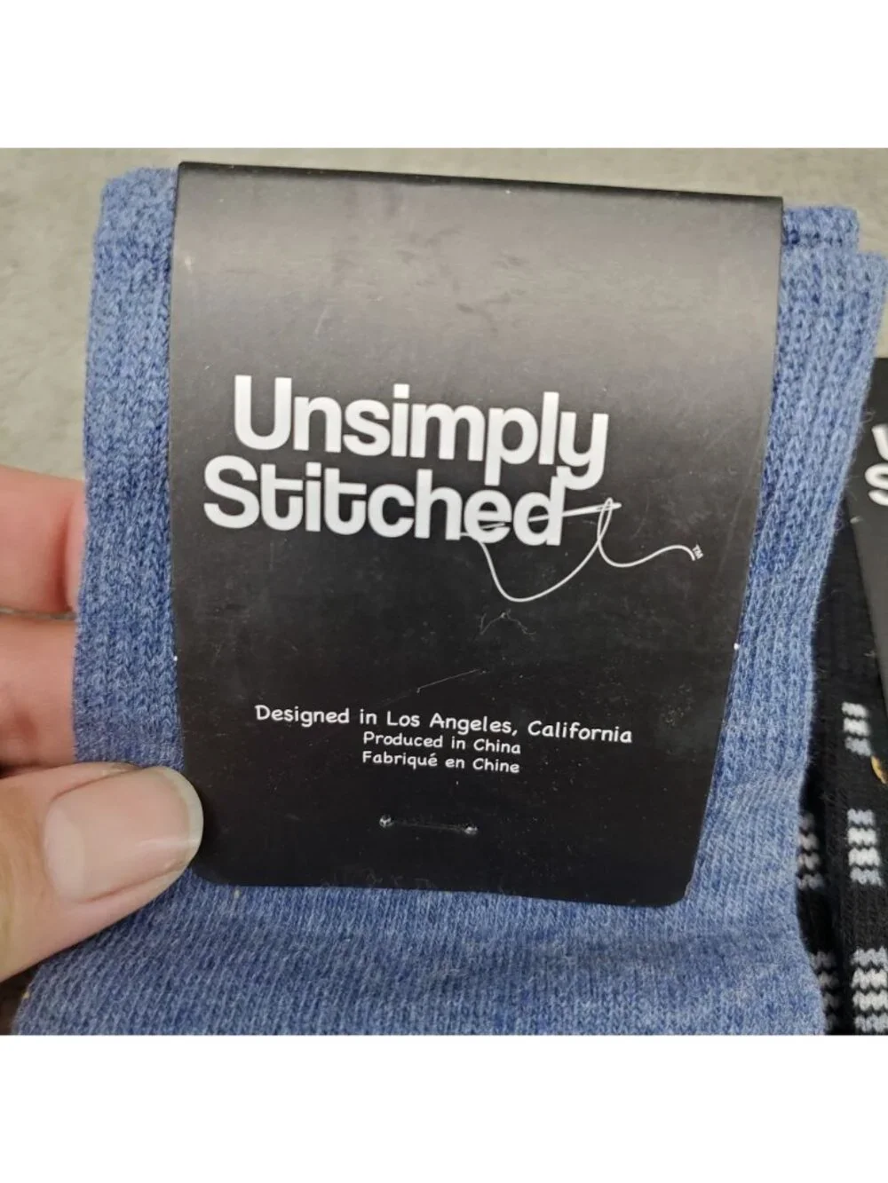 Unsimply Stitched Socks Mens One Size Three Pack of Crew Socks *NWT*